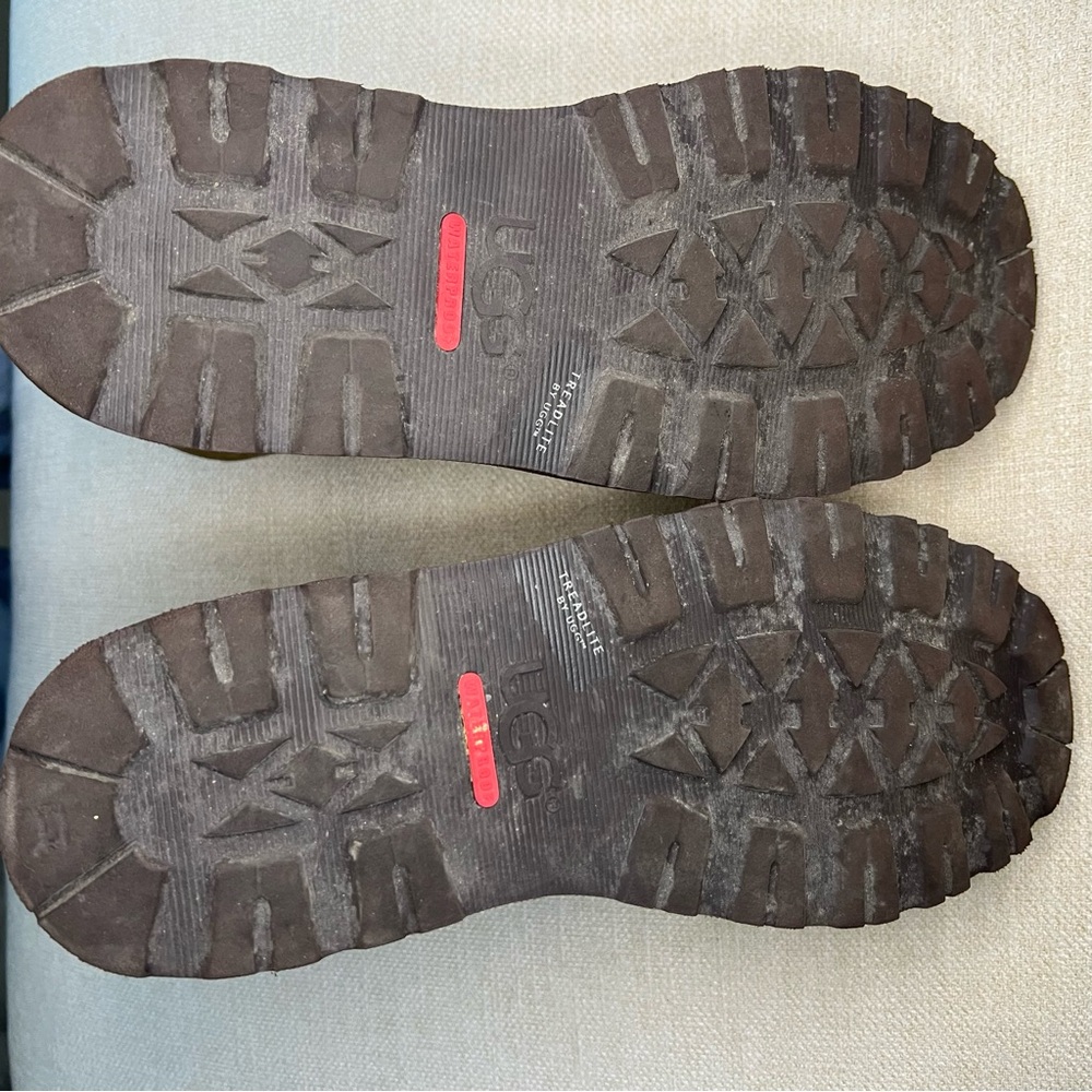 UGG Hannen TL Waterproof Combat Boot In Desert Tan - Picture 6 of 7